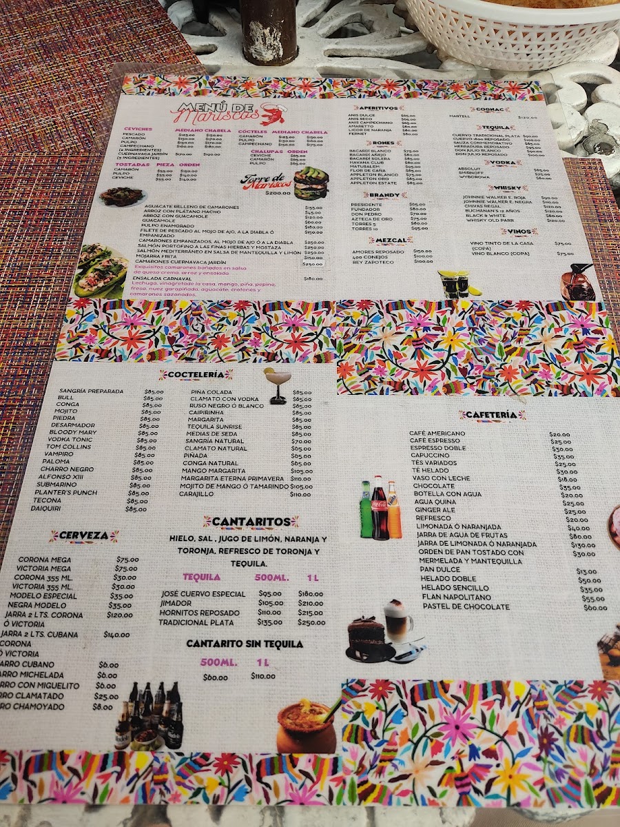 Restaurante Cuernavaca Jardín Menu - Image 2