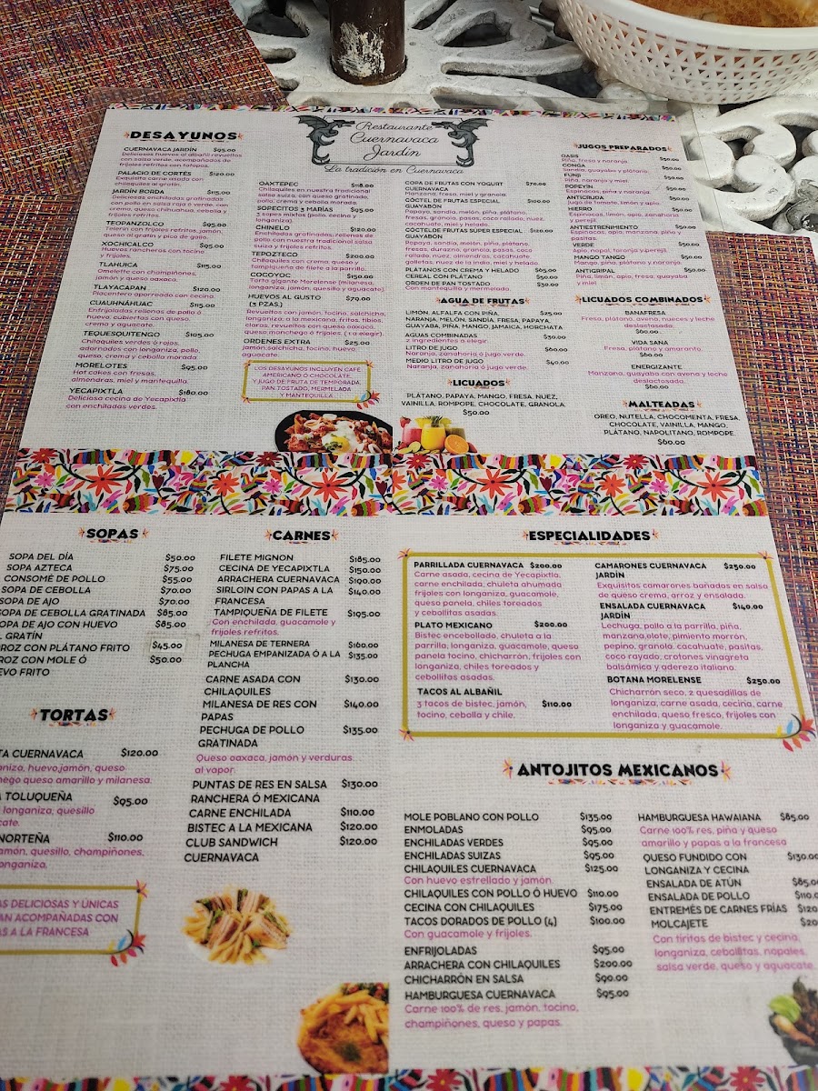 Restaurante Cuernavaca Jardín Menu - Image 6